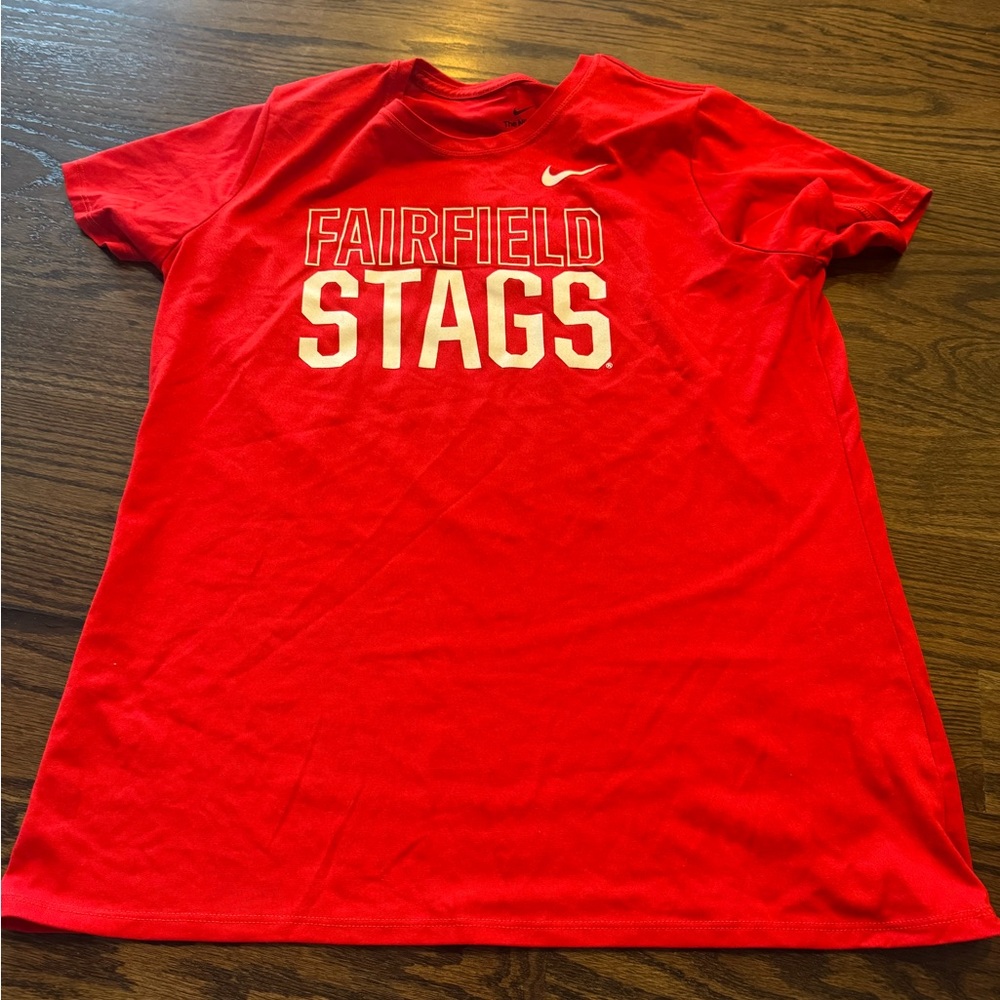 Nike Kids Red Fairfield Stags Tee